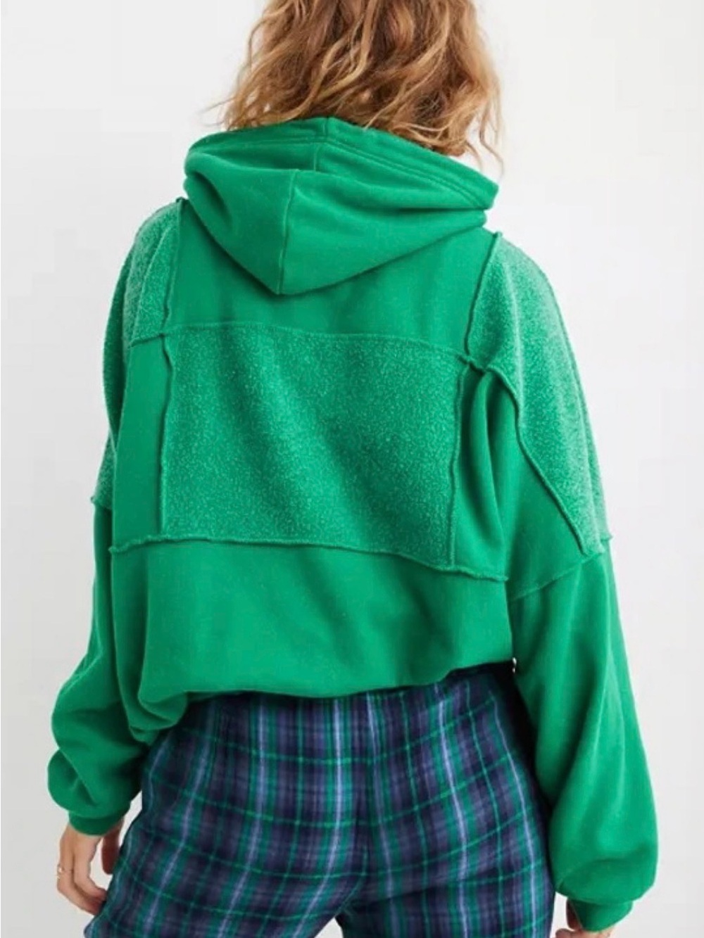 Aerie Green cropped hoodie - Picture 2 of 2
